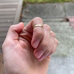 Catbird tomboy ring midi ring 14k yellow gold